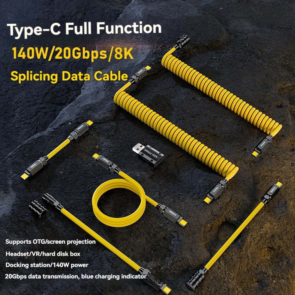 Diy Electronics Websites - Kabel Data Geek USB C 7in1
