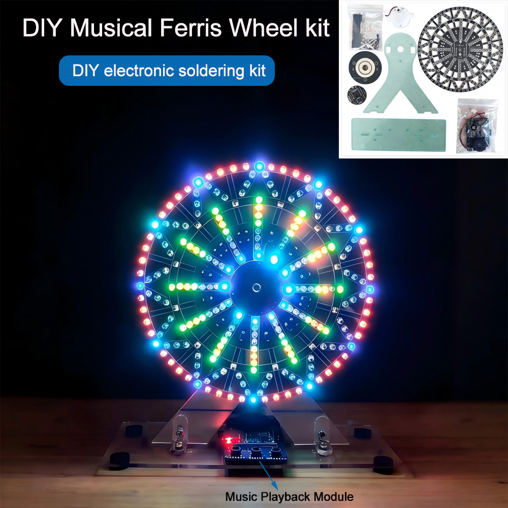 Diy Elektronik - Kit elektronik DIY Roda Ferris Musikal