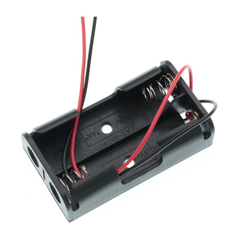Diy Electronics Wire - AAAEL-100 Buah Kotak Wadah Baterai 2AA