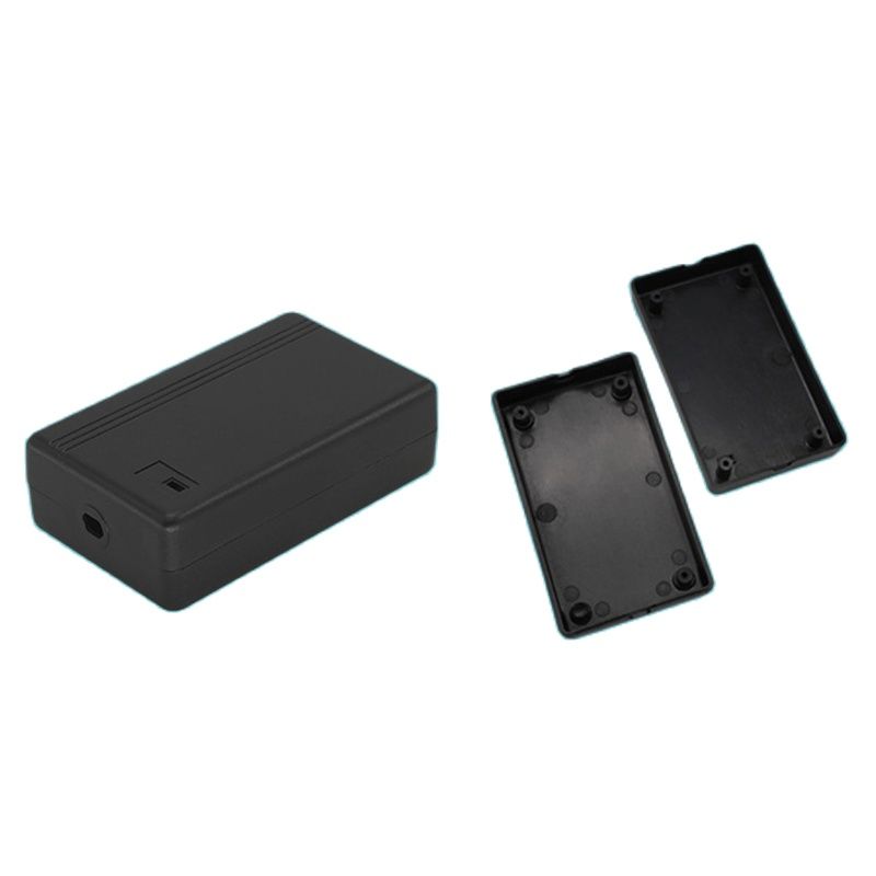 Casing Adaptor Daya ABS Hitam  - Diy Electronics Wire ulasan dan harga