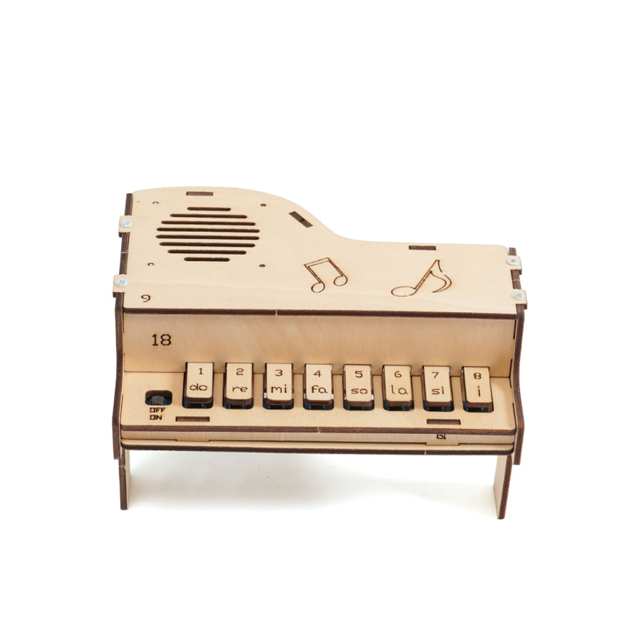 Model Piano elektronik kayu DI - Diy Electronics Kids ulasan dan harga