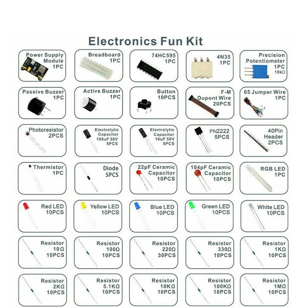 Kit pemula proyek DIY, untuk A - Diy Electronics Websites ulasan dan harga