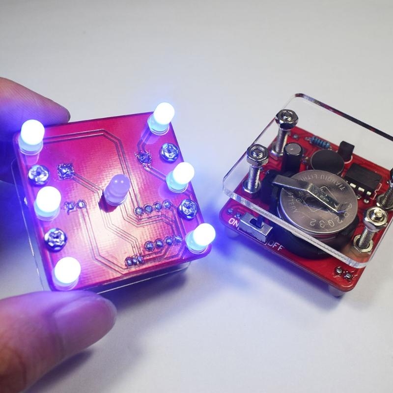 Kit Dadu LED Goyang Ayun Efek  - Best Diy Electronics Kits ulasan dan harga