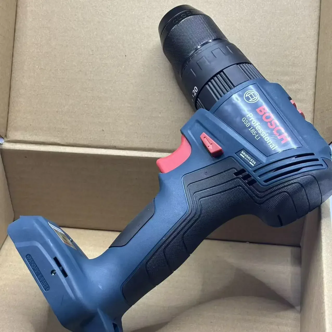 BOSCH GSB 185-LI Bor Impak Tan - Bosch Drill Gsb 18V ulasan dan harga