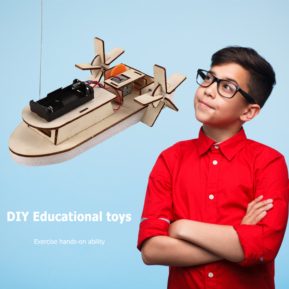 Model perahu DIY mainan sains  - Diy Electronics Kids ulasan dan harga