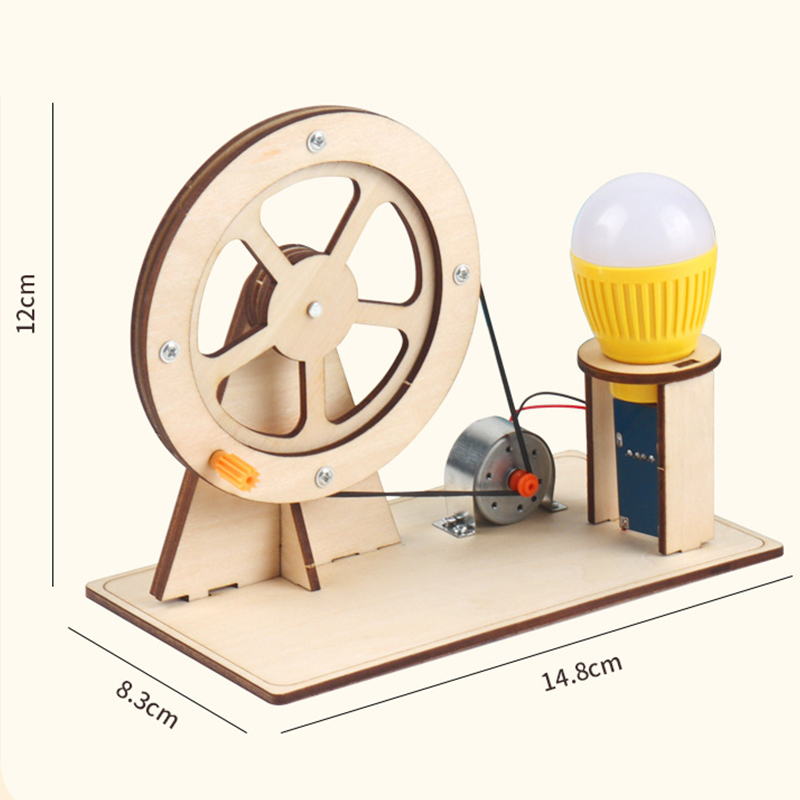 Generator tangan kayu mainan s - Diy Electronics Kids ulasan dan harga