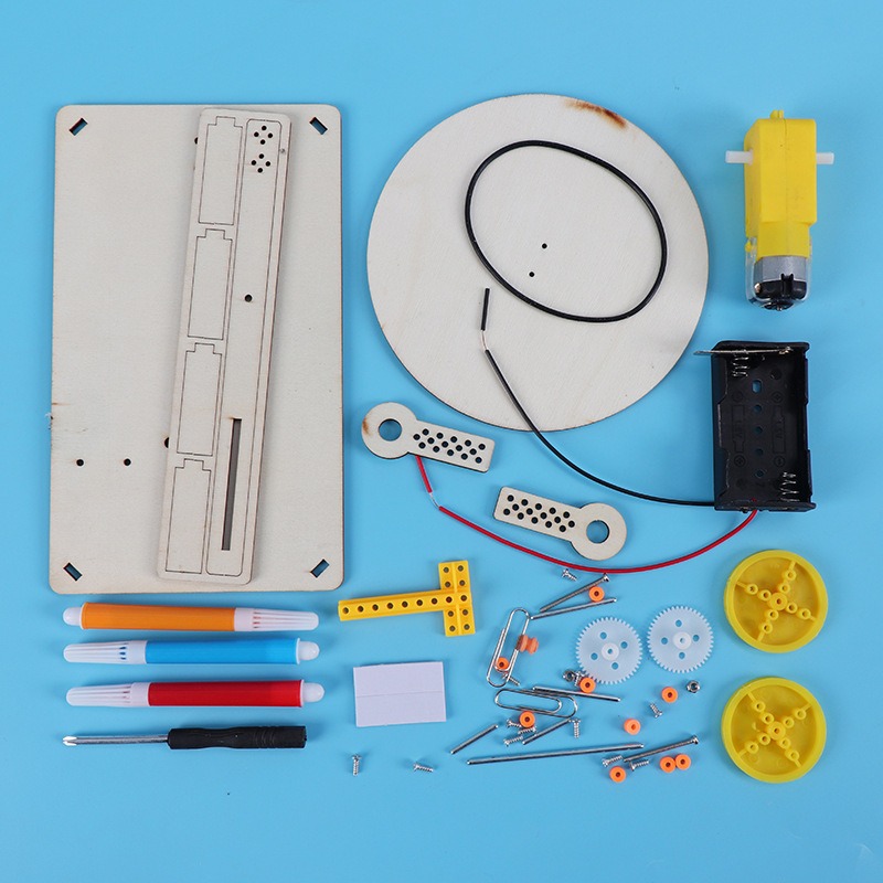 1-3Pcs Mainan Robot Gambar Ele - Diy Electronics Kids ulasan dan harga