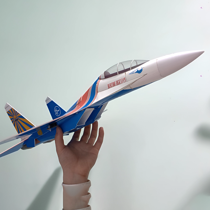 Pesawat Tempur RC Su-27 Ducted - Diy Electronics Kids ulasan dan harga