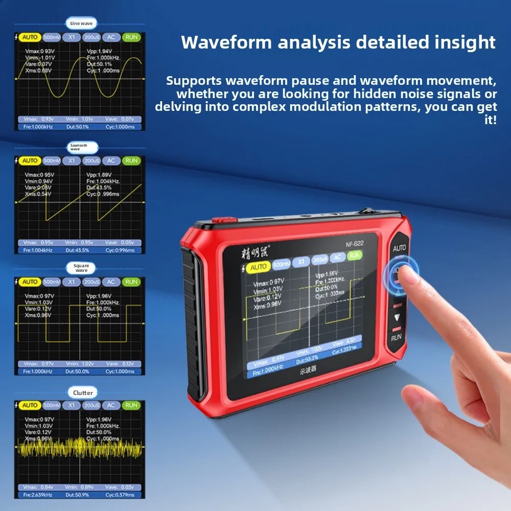 Osiloskop Digital Mini Genggam - Oscilloscope Dso Mini ulasan dan harga