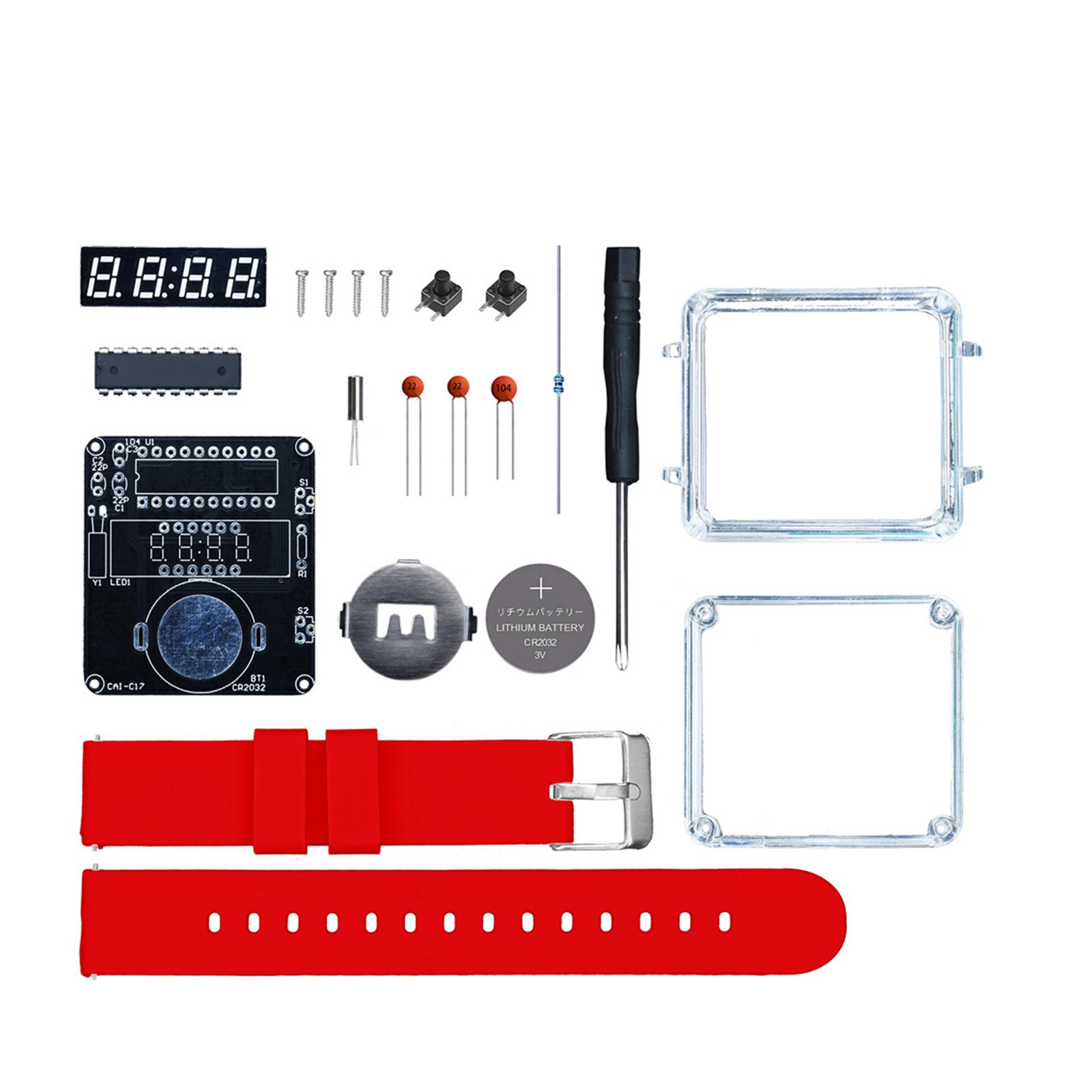 Kit Jam Tangan Elektronik DIY  - Diy Innovative Electronics ulasan dan harga
