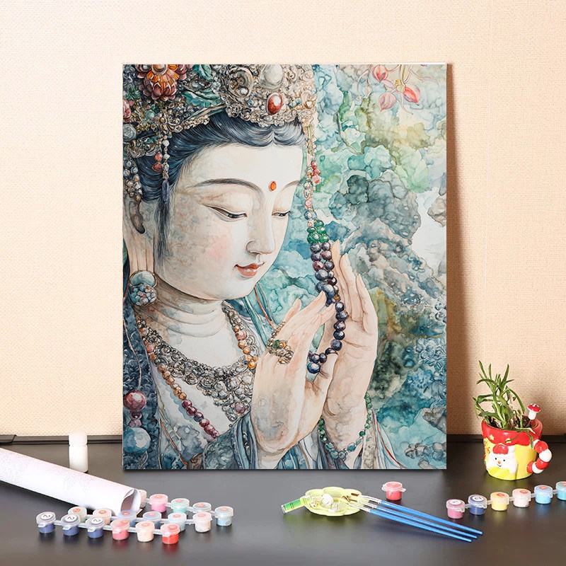 Buddha, Lukisan Religius Denga - Diy Elektronik ulasan dan harga